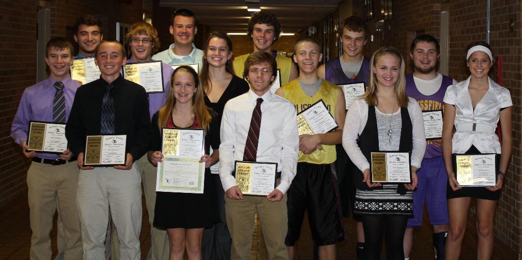 Fall 2011 Scholar Athletes