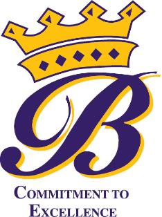 Blissfield Logo crown with commitment to excellence