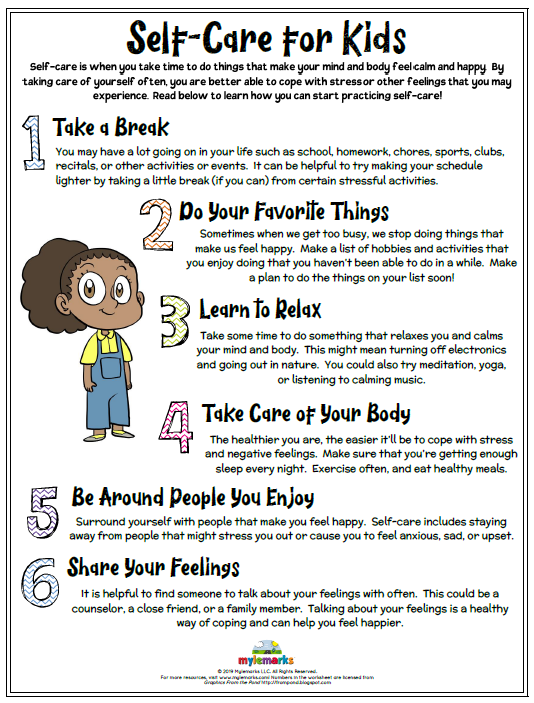 Self Care for Kids